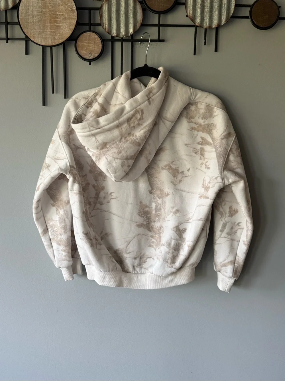 Kids Comfrt Camo Hoodie size L